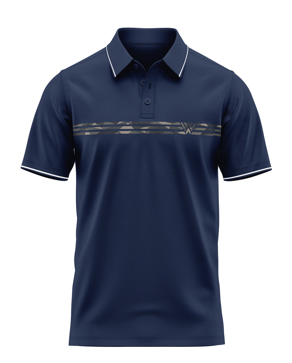 Army Pattern Stripe Prime Polo T-Shirt