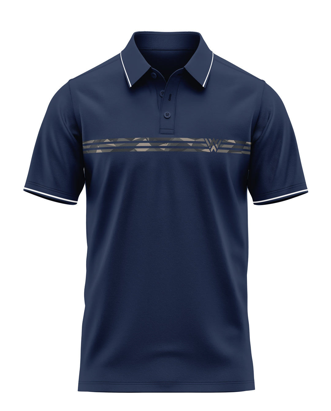 Army Pattern Stripe Prime Polo T-Shirt