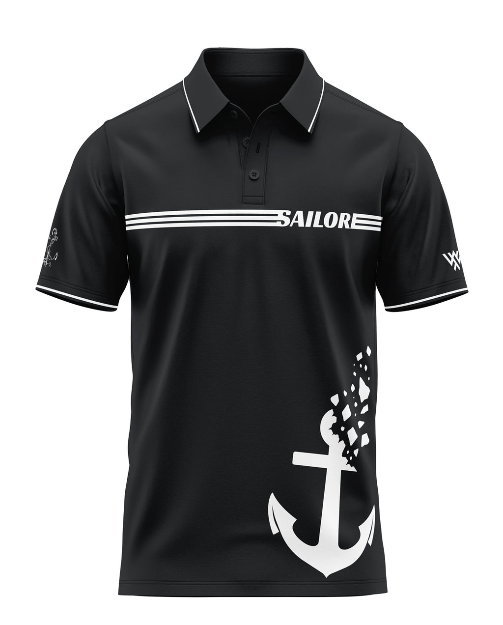 Sailore Navy Prime Polo T-Shirt