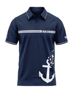 Sailore Navy Prime Polo T-Shirt