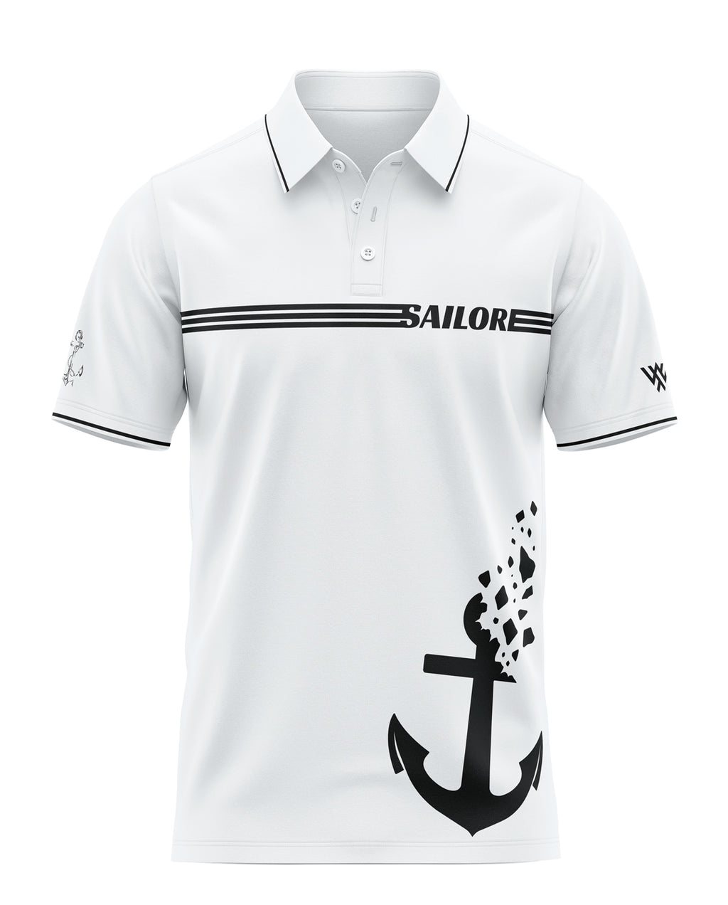 Sailore Navy Prime Polo T-Shirt