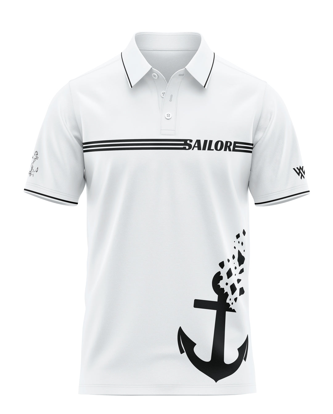 Sailore Navy Prime Polo T-Shirt