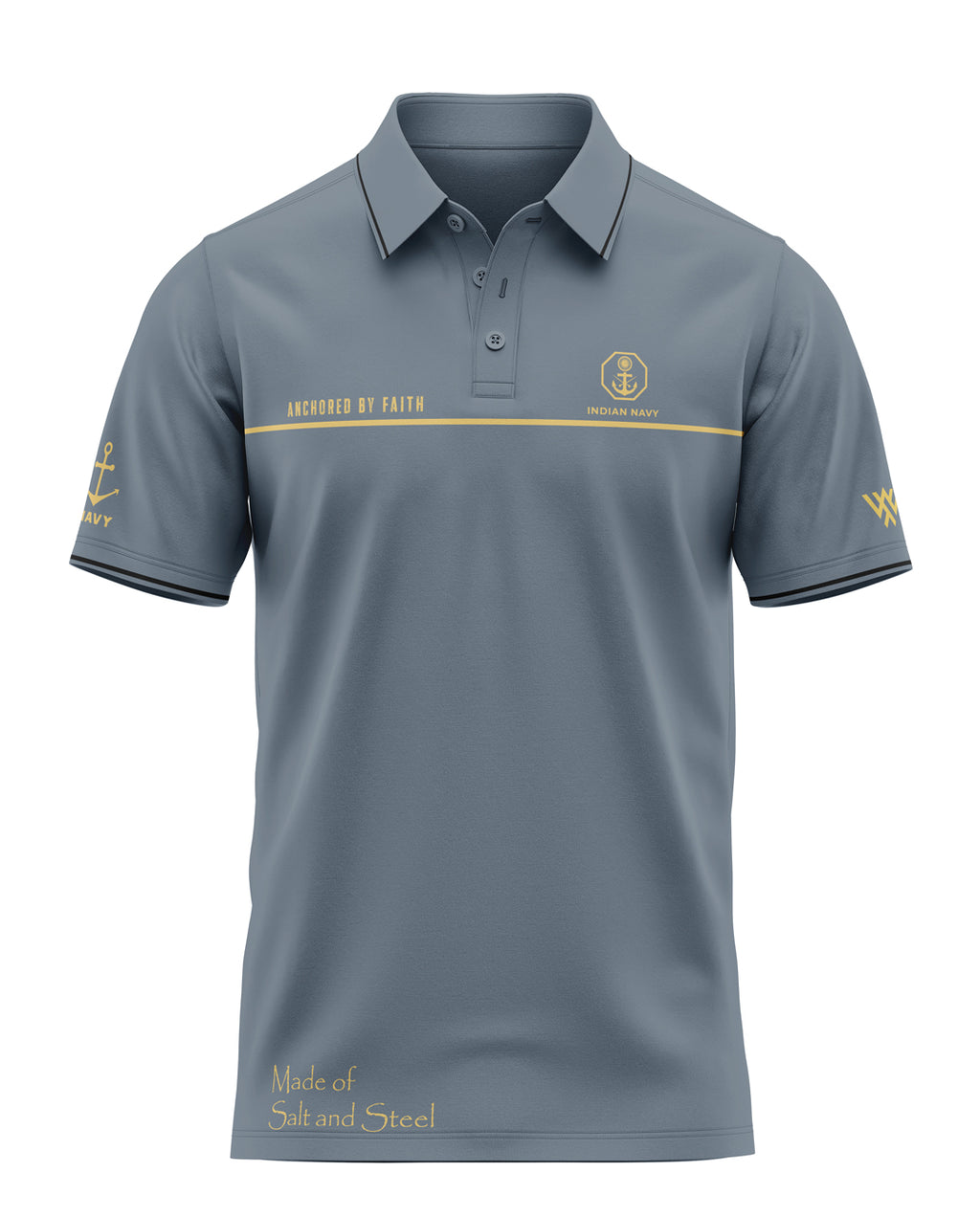 Anchored By Faith Prime Polo T-Shirt