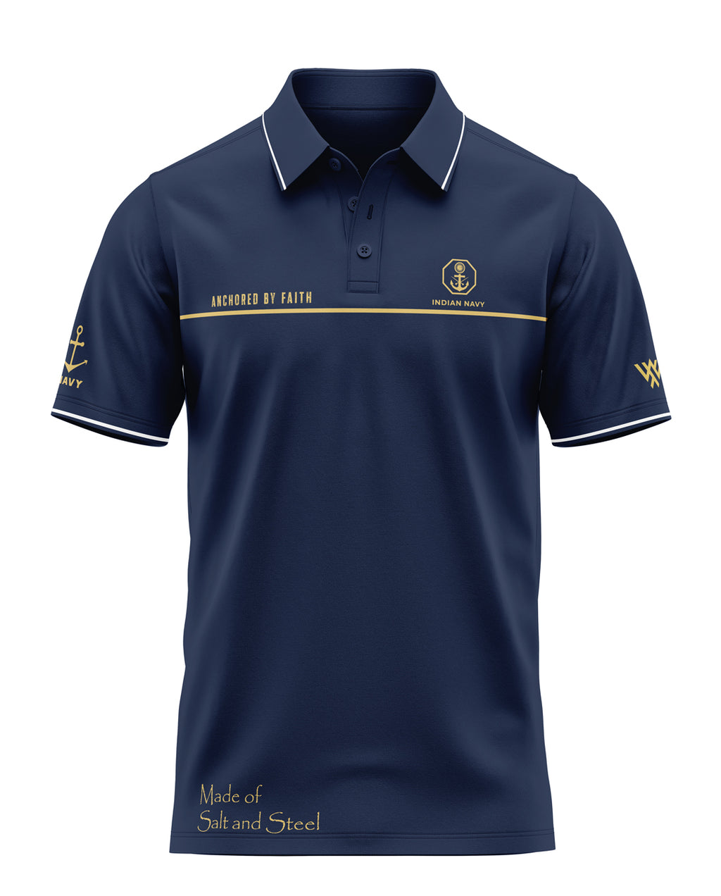 Anchored By Faith Prime Polo T-Shirt