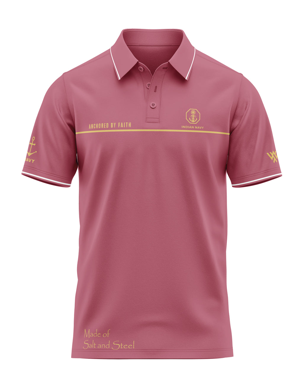 Anchored By Faith Prime Polo T-Shirt