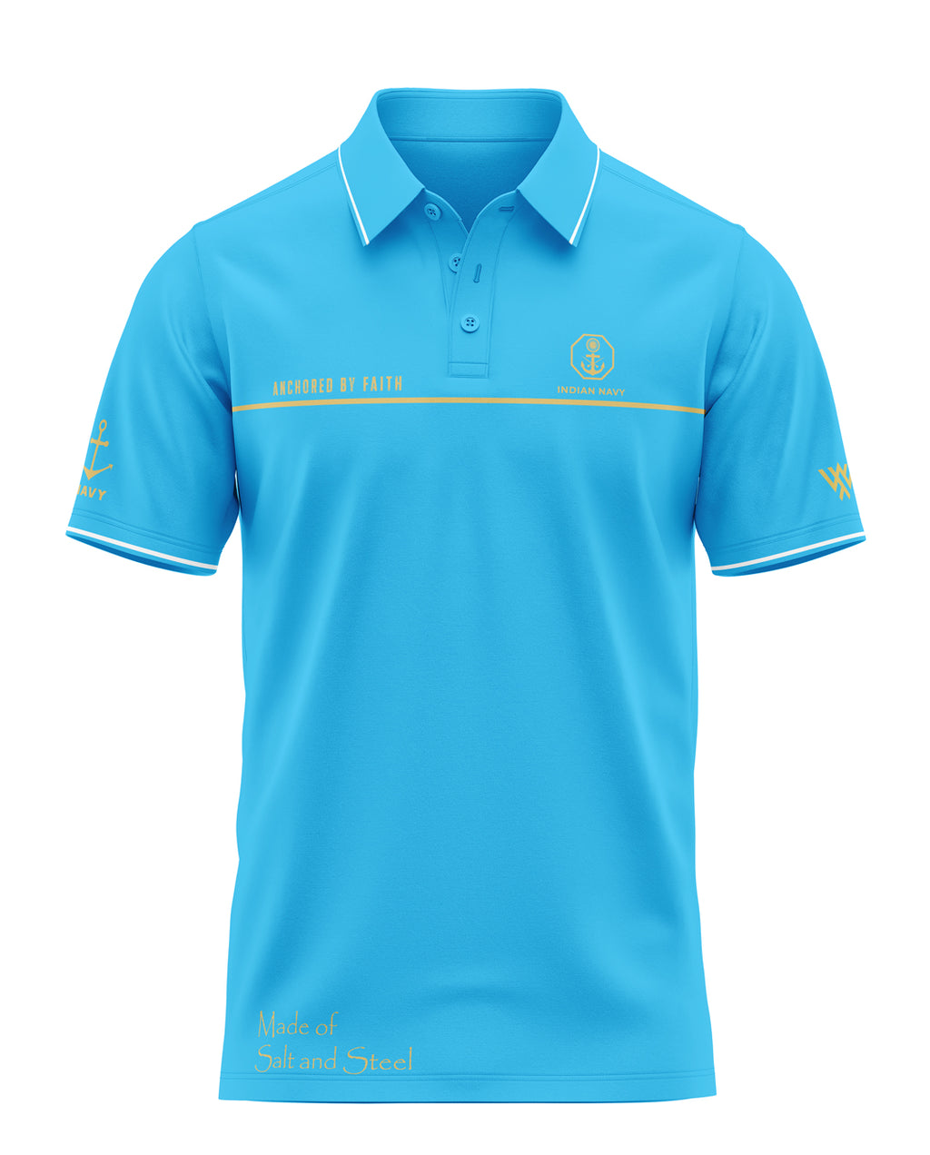 Anchored By Faith Prime Polo T-Shirt