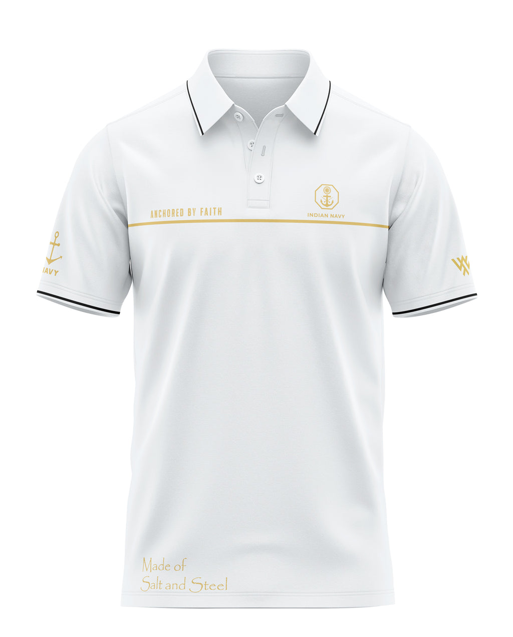 Anchored By Faith Prime Polo T-Shirt