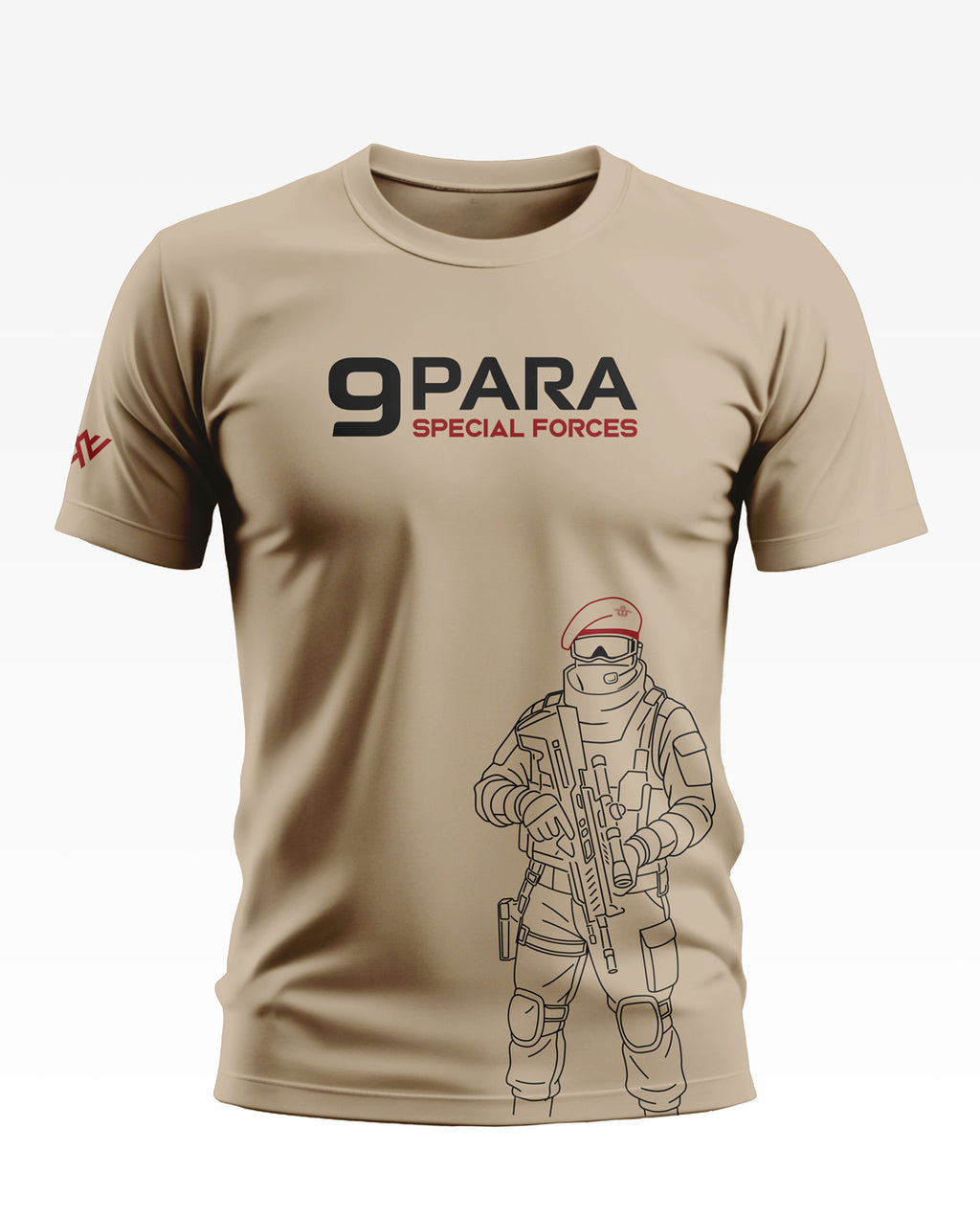 9 Para Special Forces Soft Cotton T-shirt