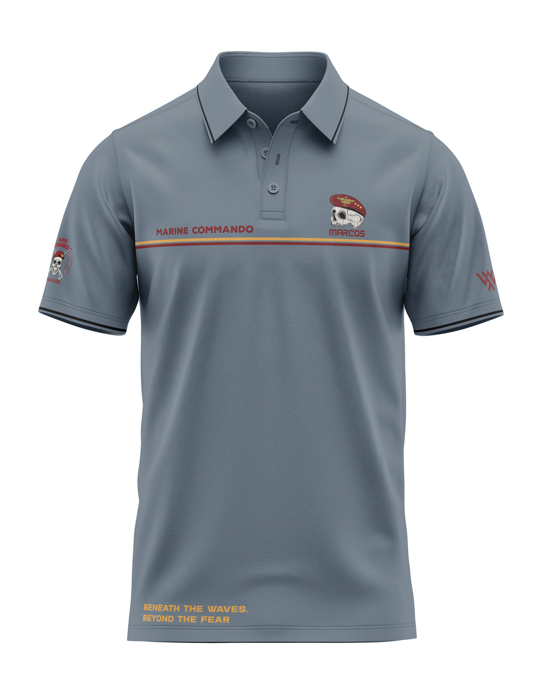 Marine Commando Marcos Prime Polo T-Shirt