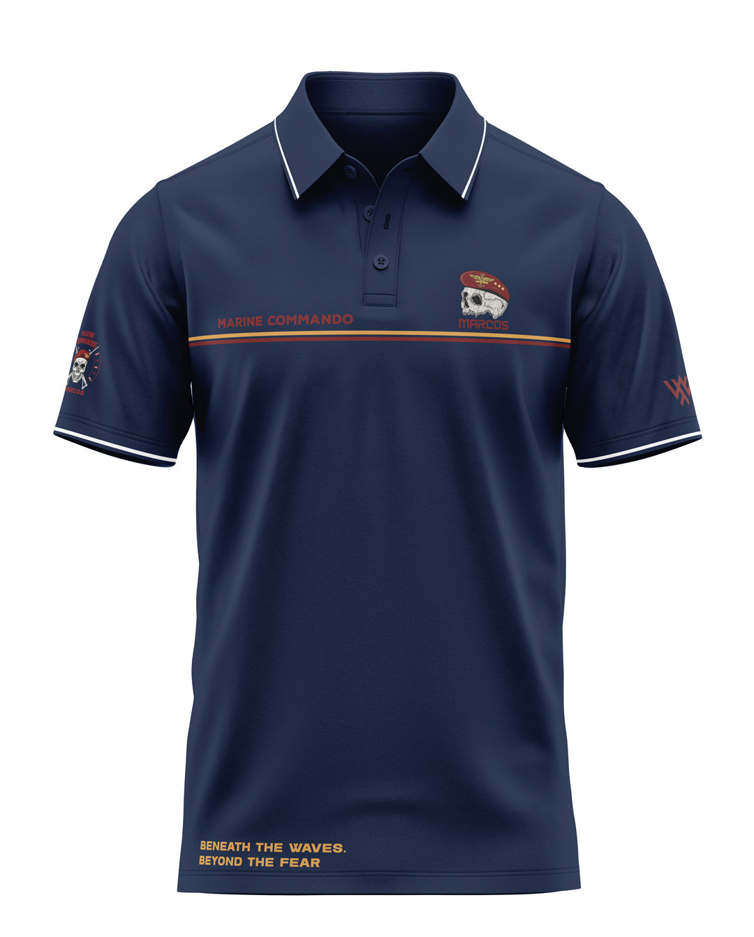 Marine Commando Marcos Prime Polo T-Shirt