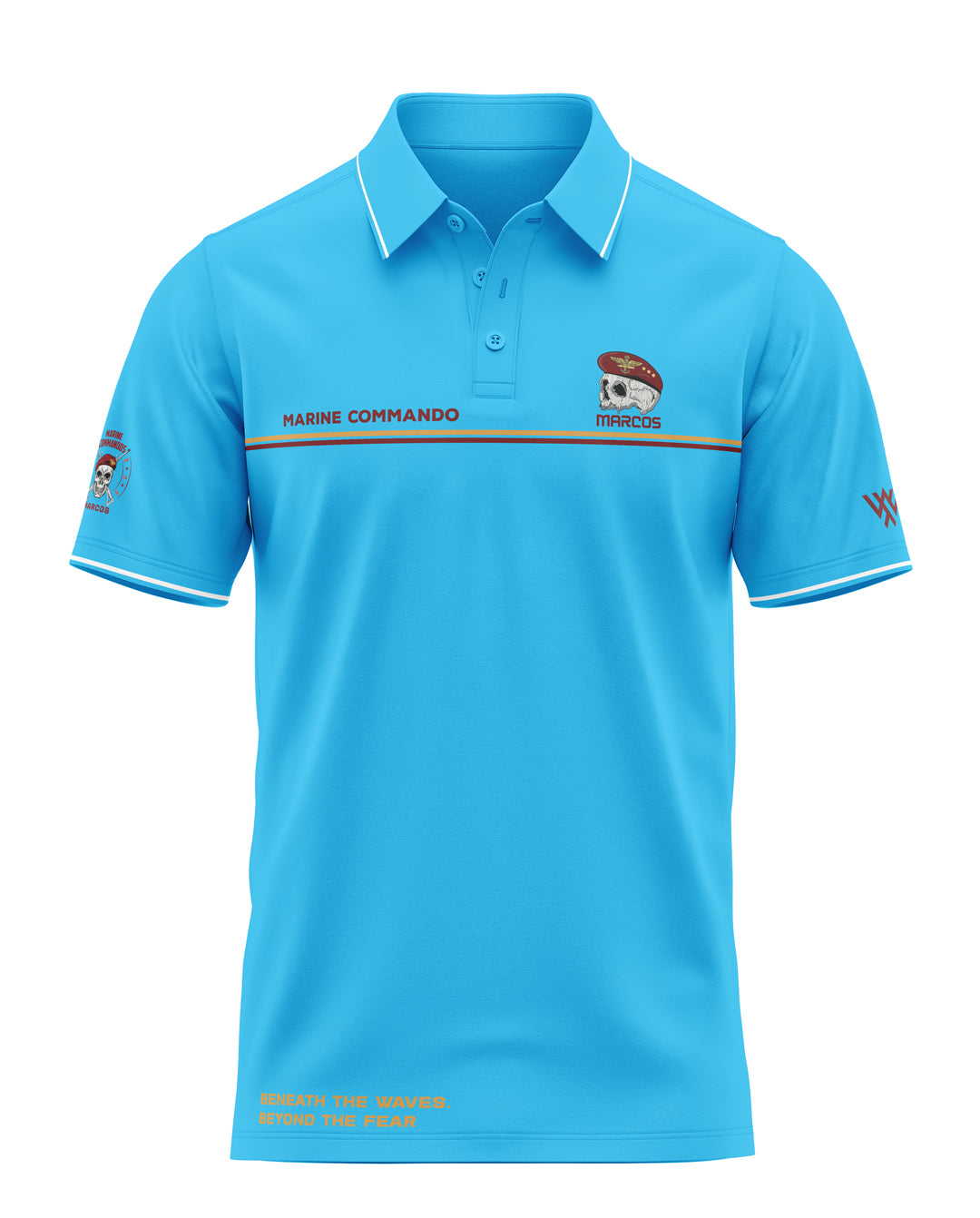 Marine Commando Marcos Prime Polo T-Shirt