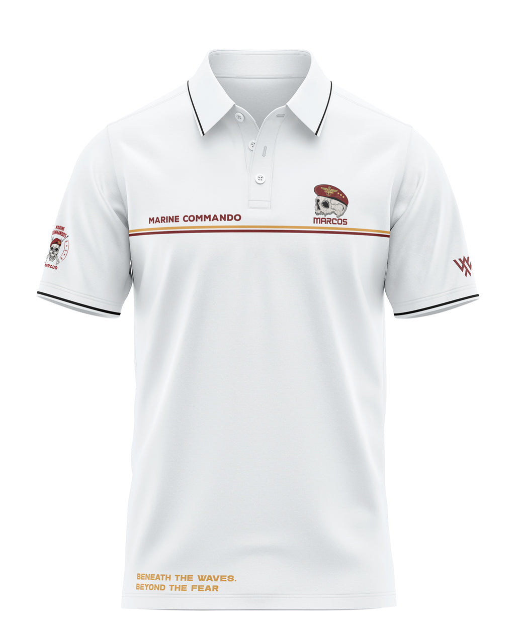 Marine Commando Marcos Prime Polo T-Shirt