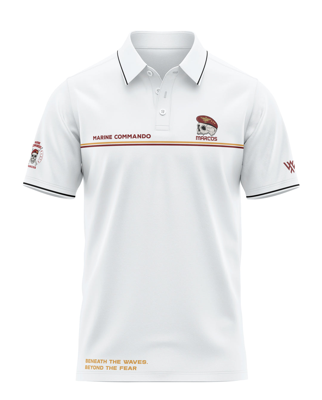 Marine Commando Marcos Prime Polo T-Shirt