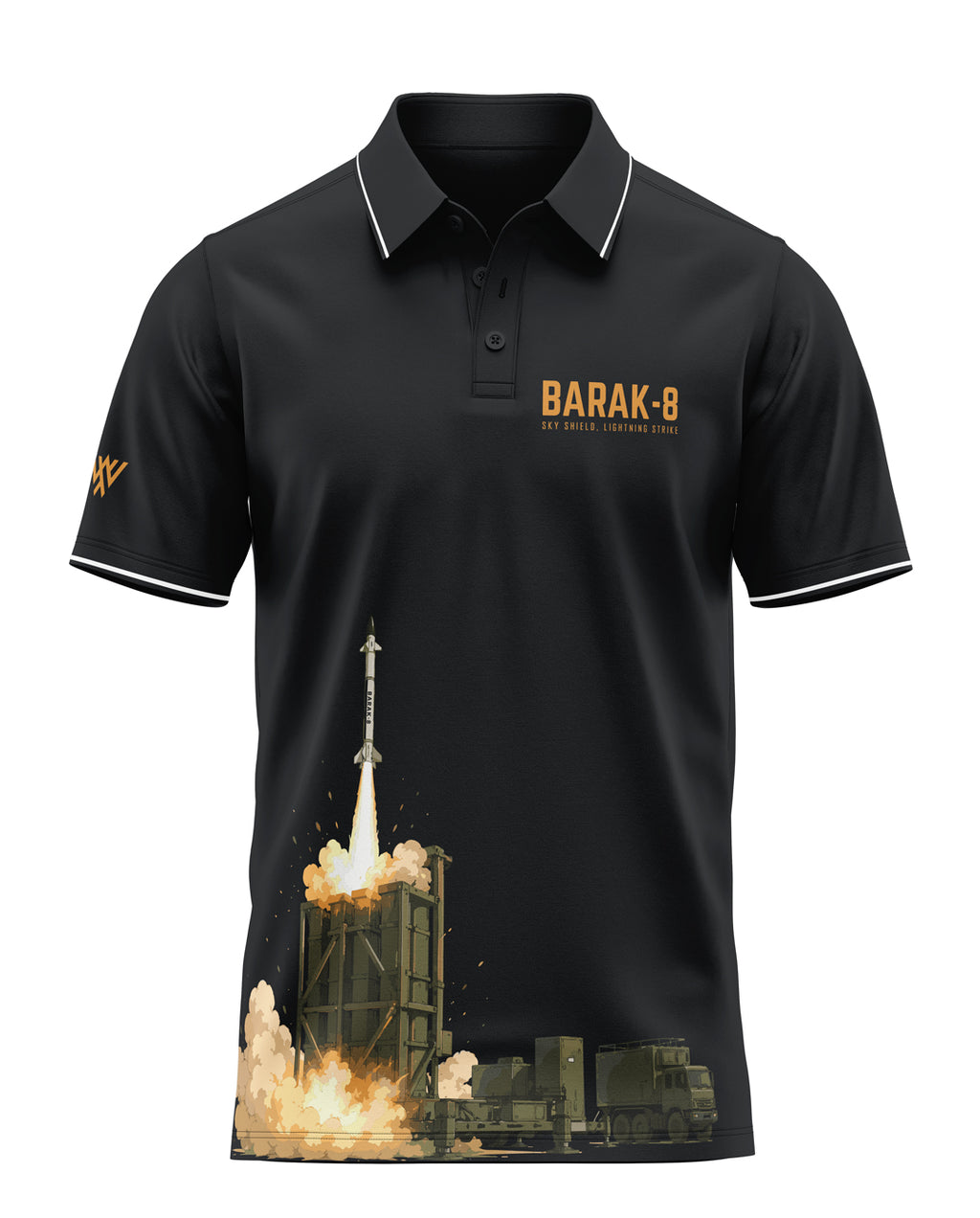 BARAK-B Sky Shield Prime Polo T-Shirt