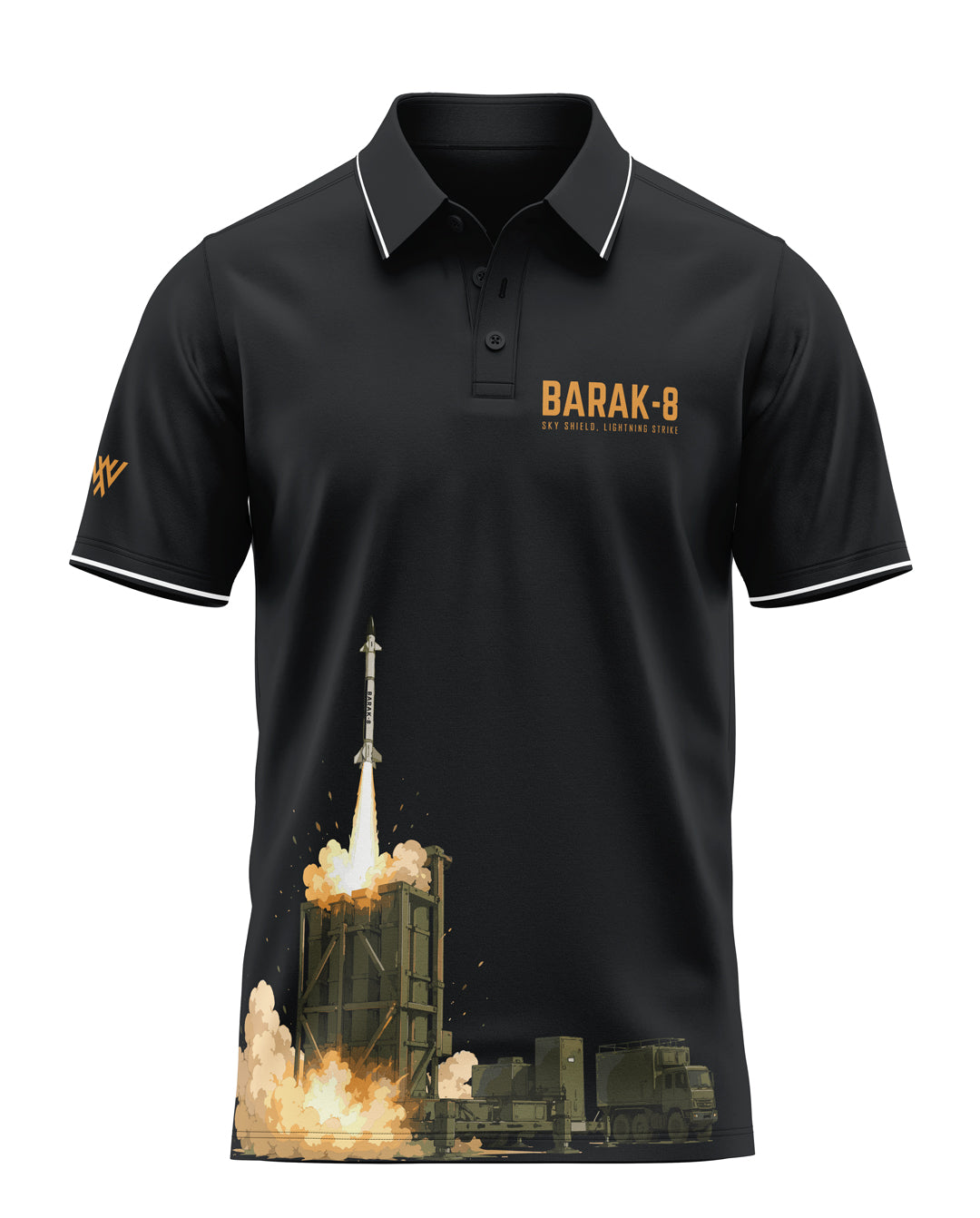 BARAK-B Sky Shield Prime Polo T-Shirt