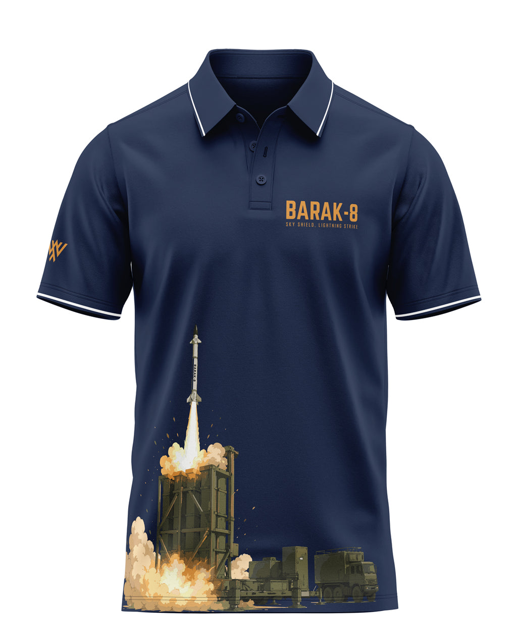 BARAK-B Sky Shield Prime Polo T-Shirt