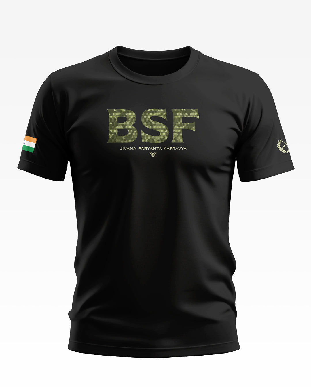 BSF Jivana Paryanta Kartavya Soft Cotton T-shirt