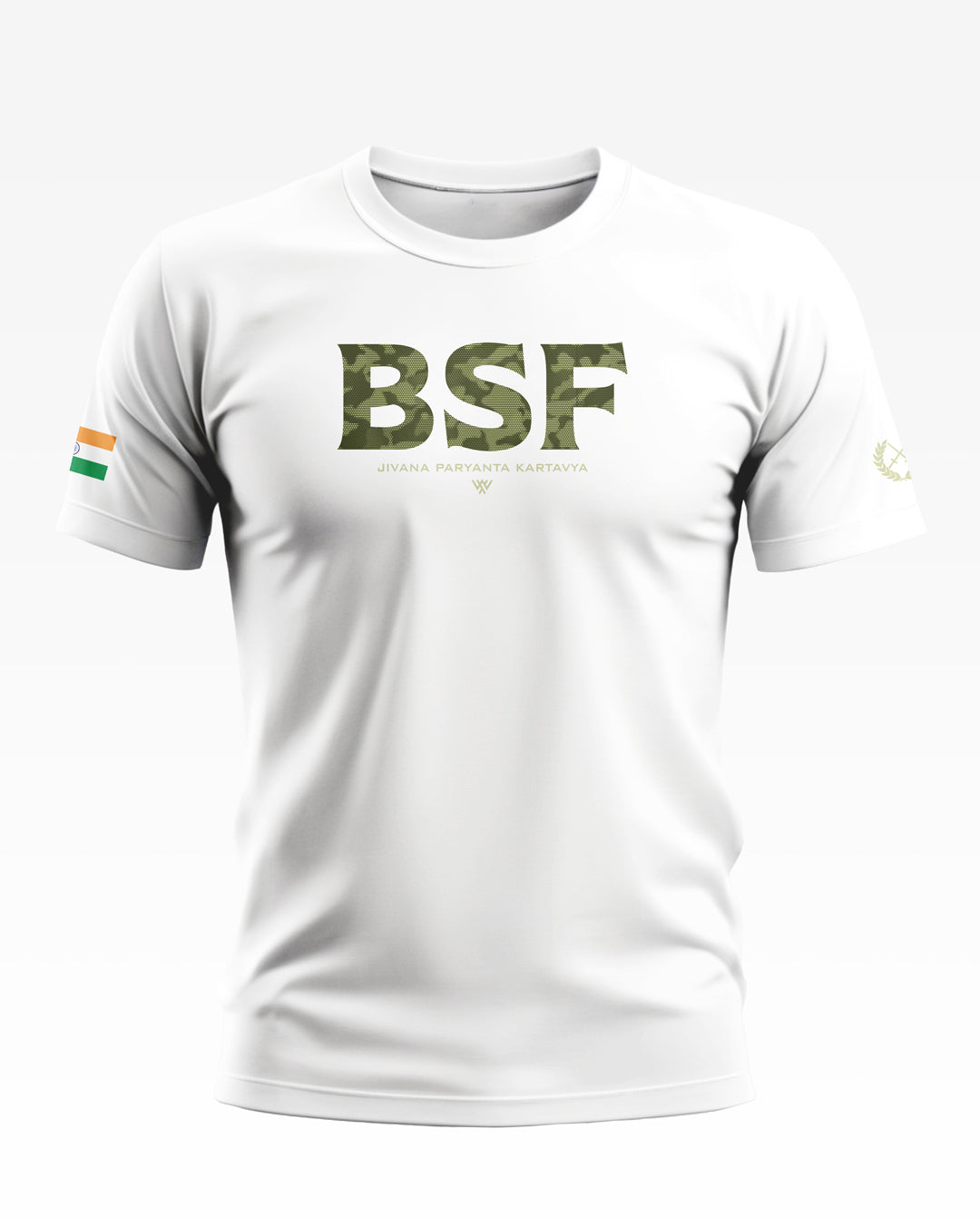BSF Jivana Paryanta Kartavya Soft Cotton T-shirt