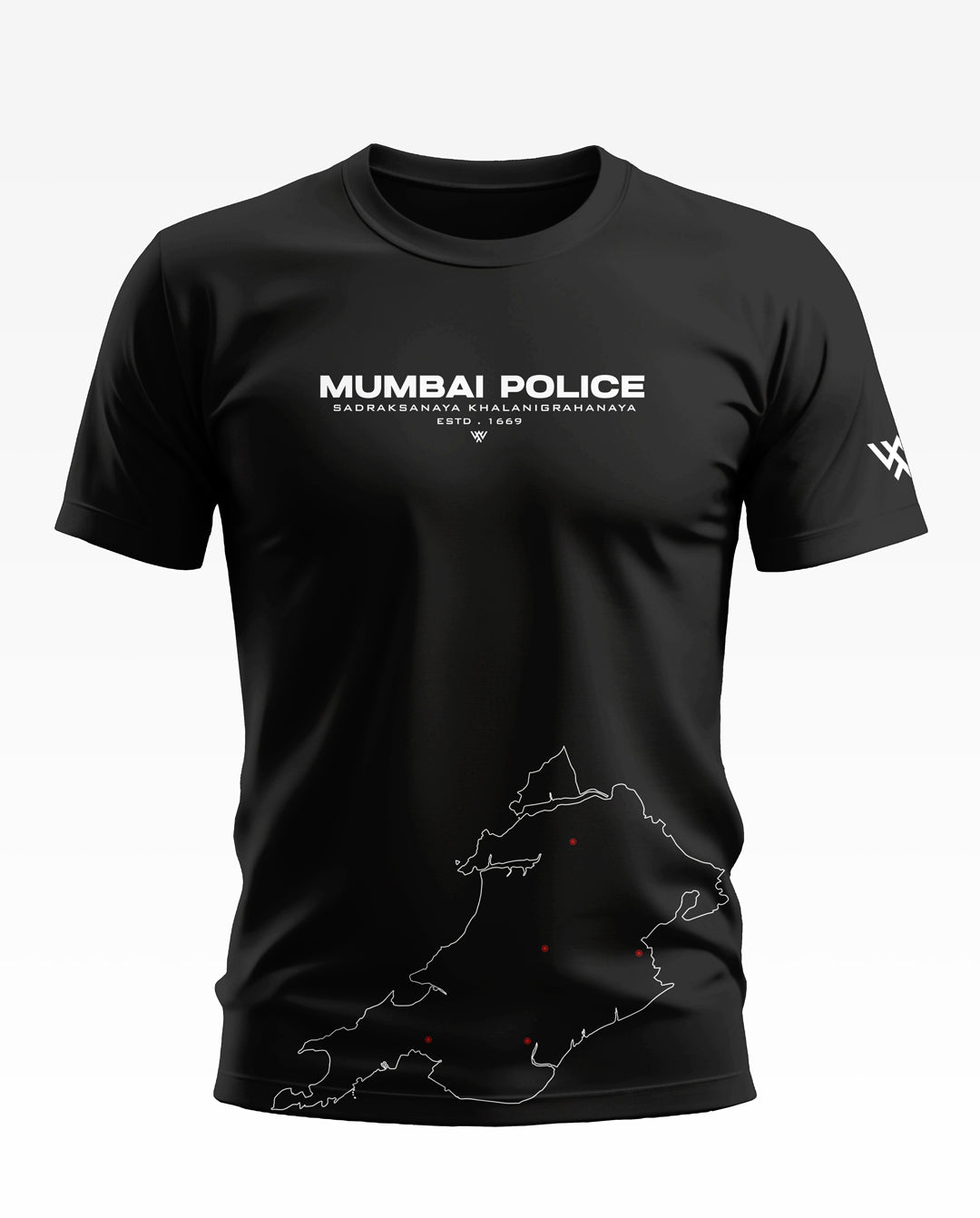 Mumbai Police Soft Cotton T-shirt