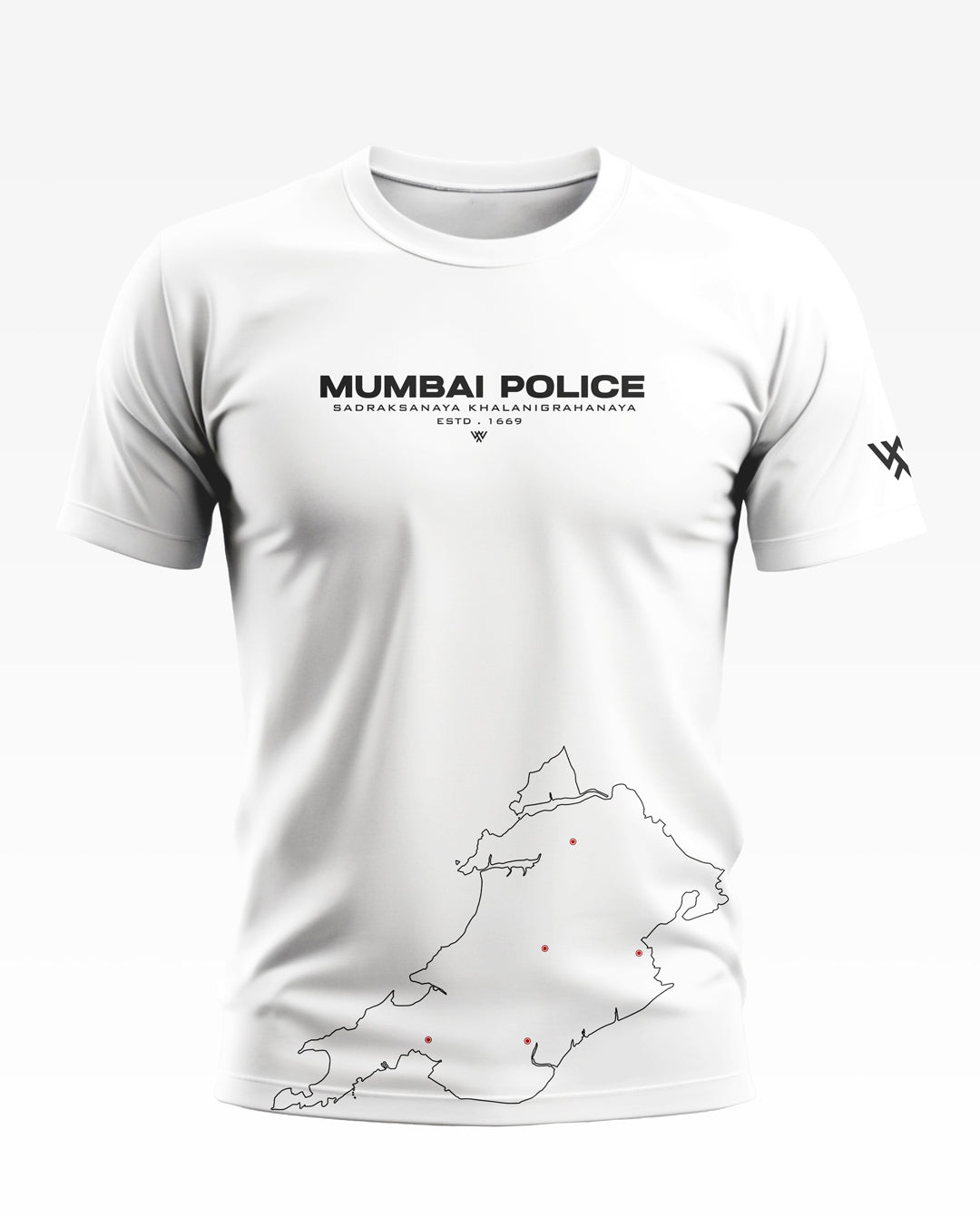 Mumbai Police Soft Cotton T-shirt