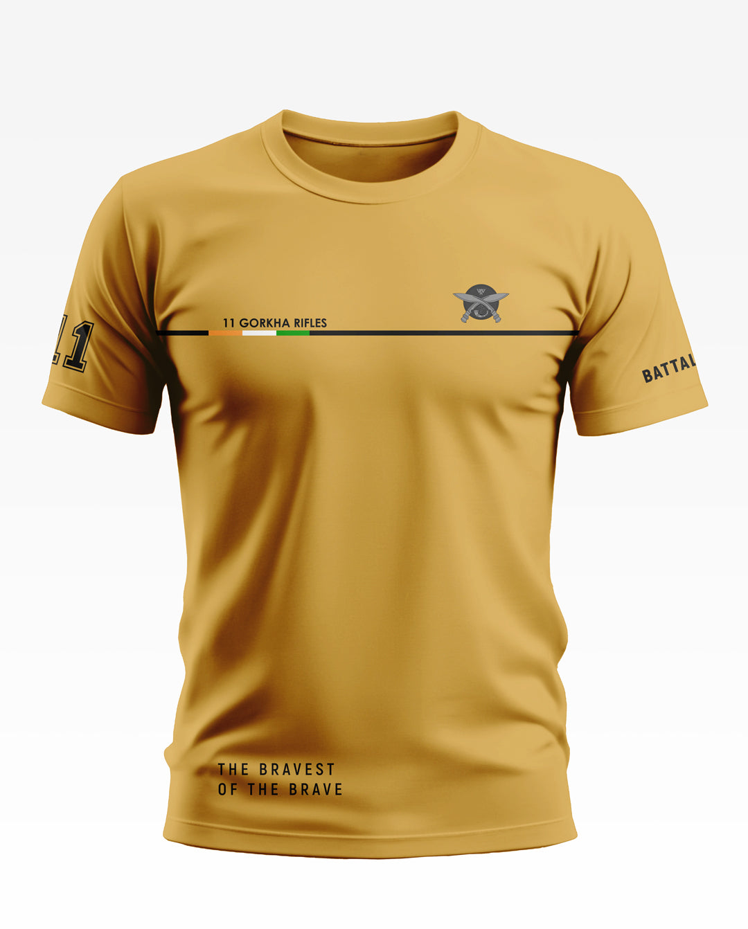 11th Gorkha Riflis Soft Cotton T-shirt