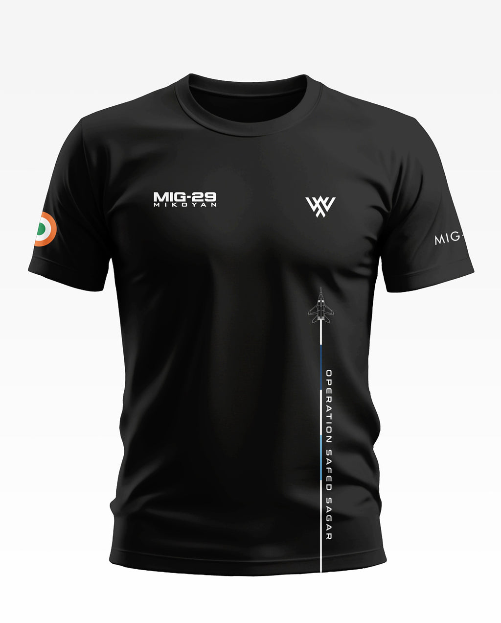 MIG Op Safed Sagar Soft Cotton T-shirt