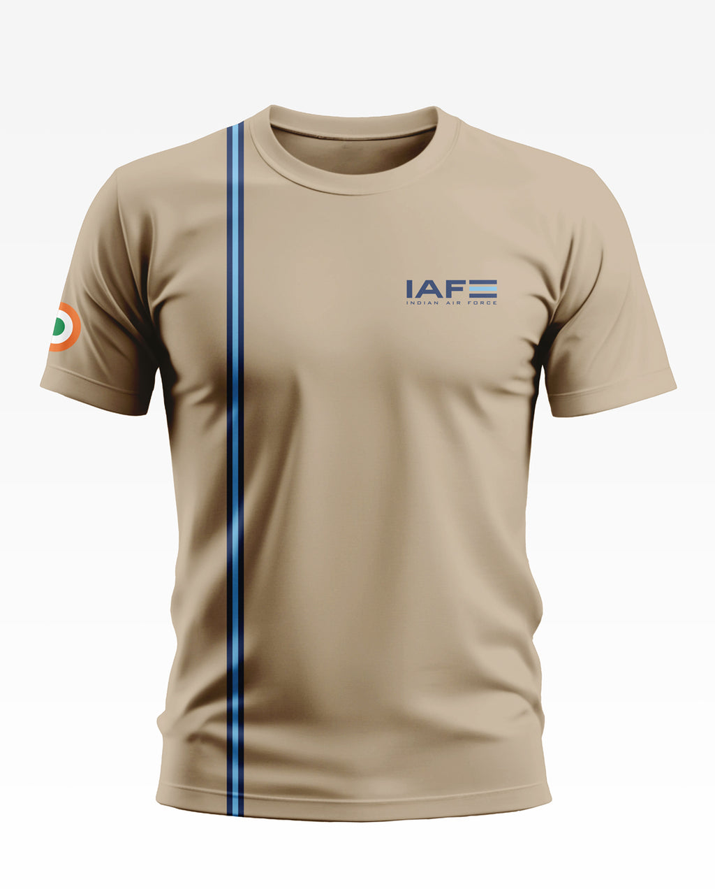 IAF Stripe Soft Cotton T-shirt