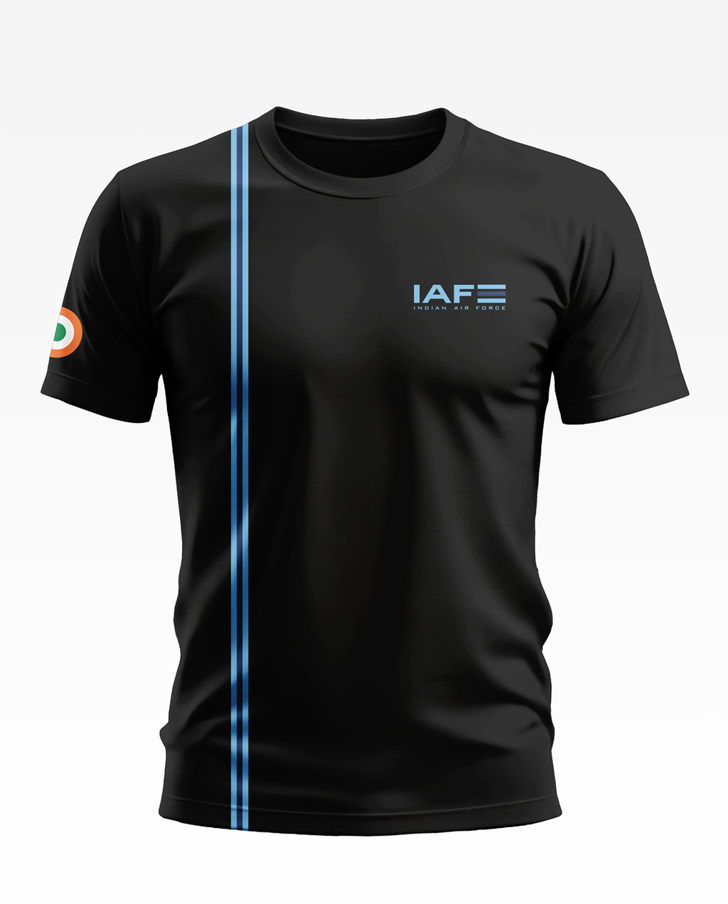 IAF Stripe Soft Cotton T-shirt
