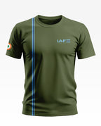 IAF Stripe Soft Cotton T-shirt