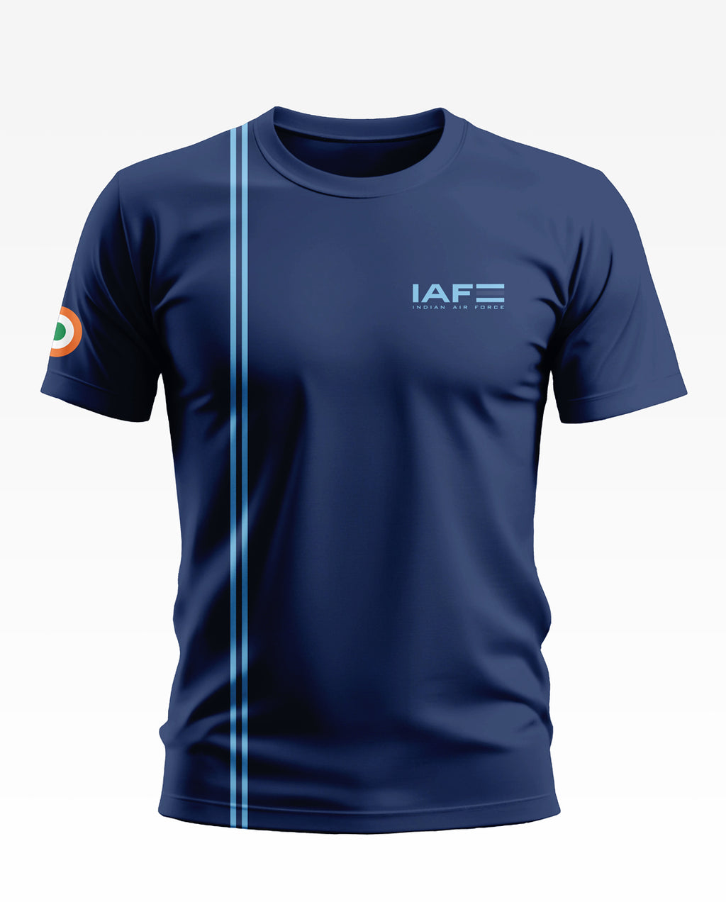 IAF Stripe Soft Cotton T-shirt