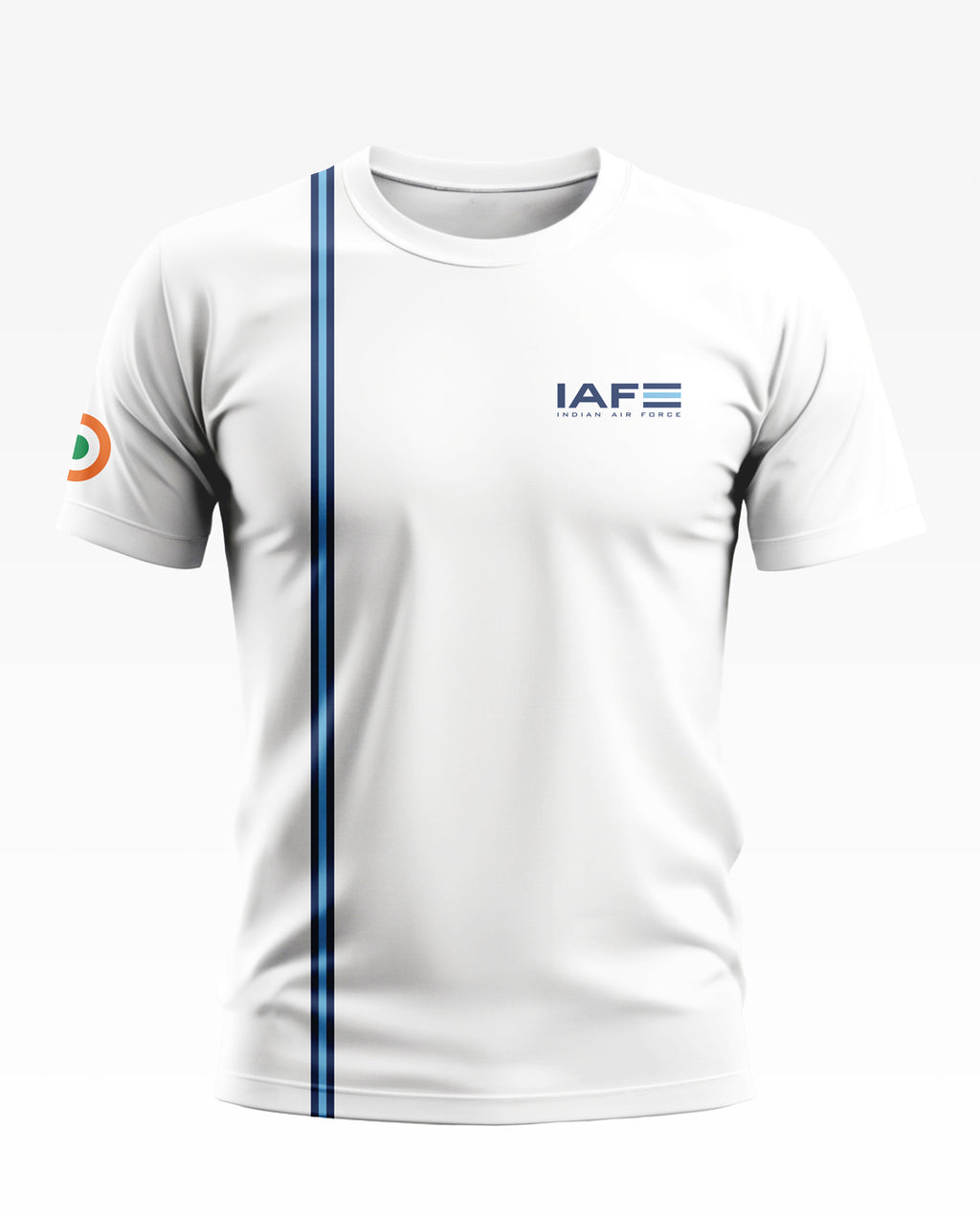 IAF Stripe Soft Cotton T-shirt
