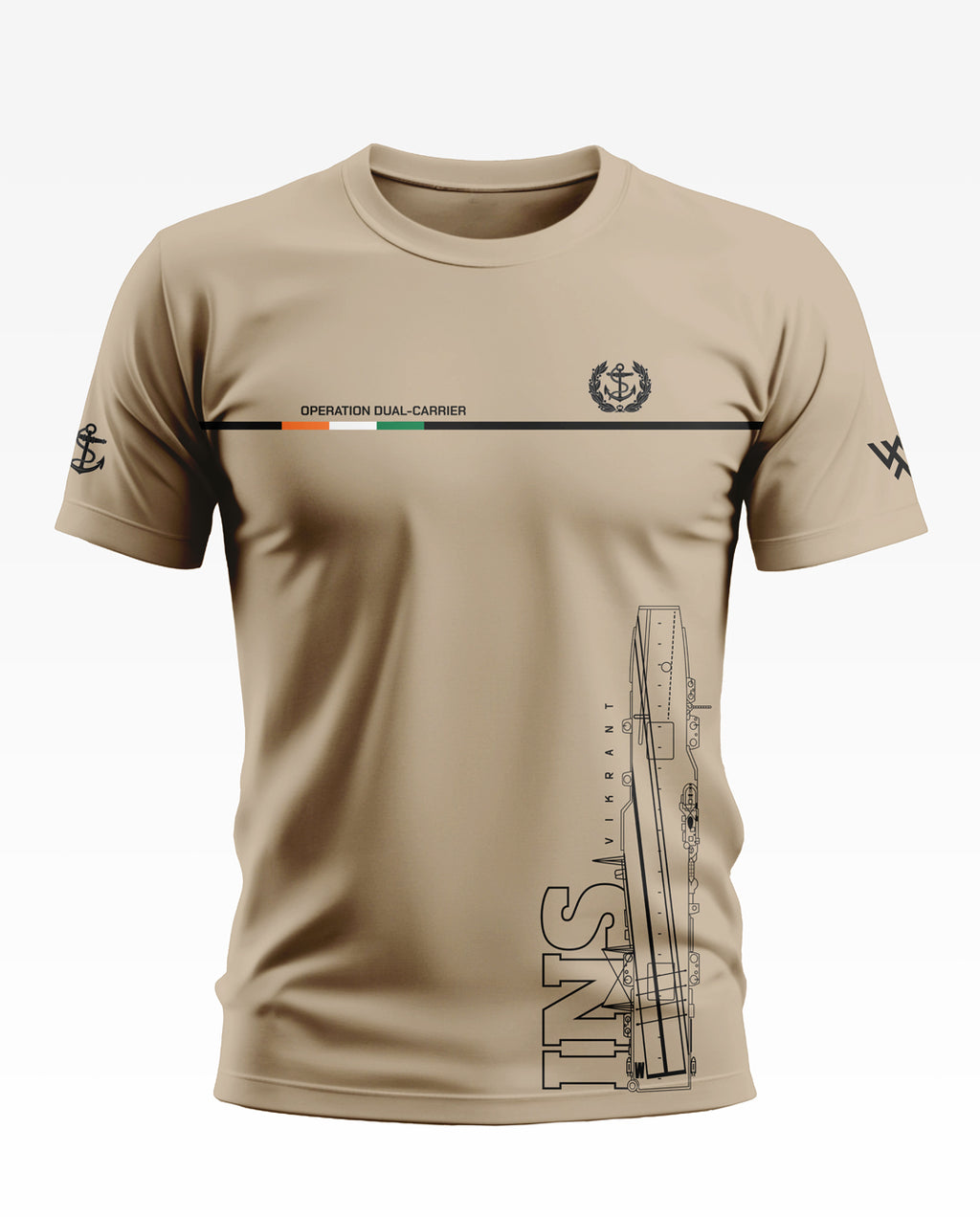 INS Vikrant Soft Cotton T-shirt