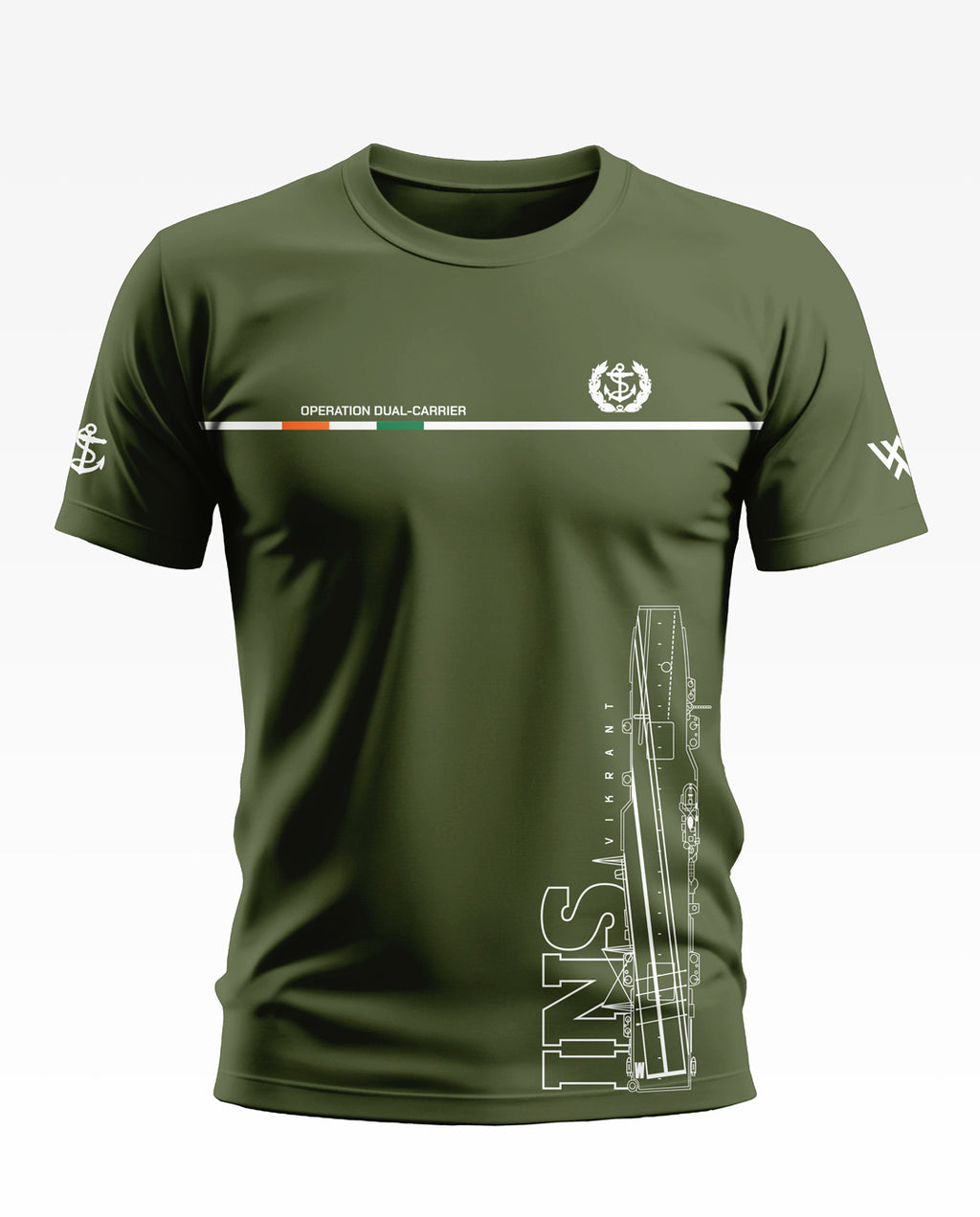 INS Vikrant Soft Cotton T-shirt