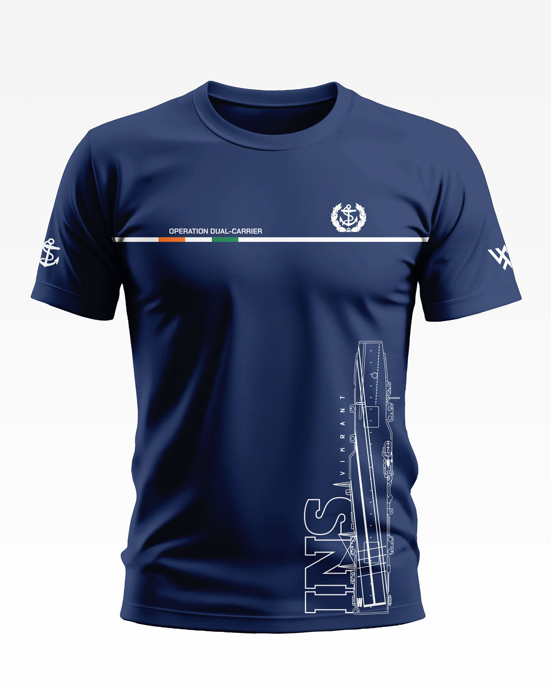 INS Vikrant Soft Cotton T-shirt