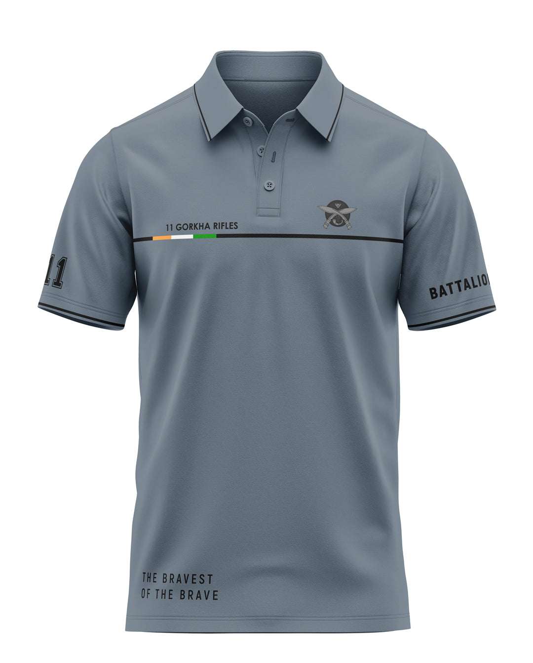 11th Gorkha Riflis Prime Polo T-Shirt
