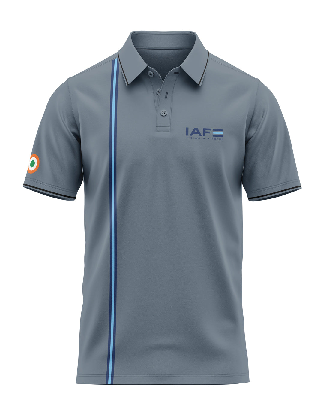 IAF Stripe Prime Polo T-Shirt