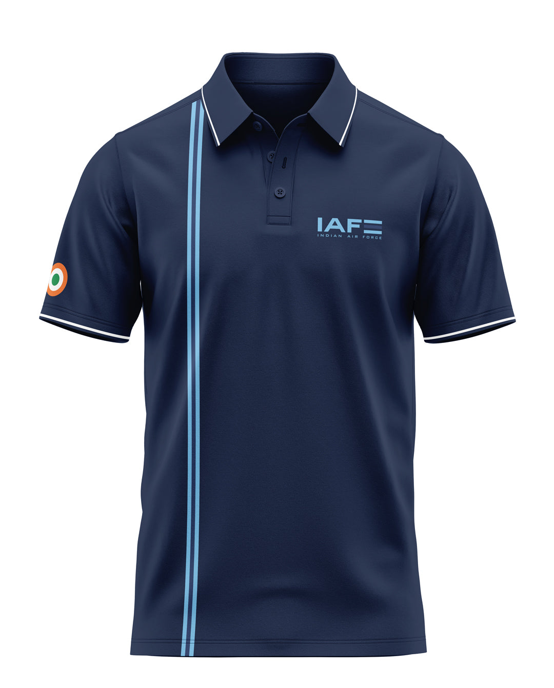 IAF Stripe Prime Polo T-Shirt