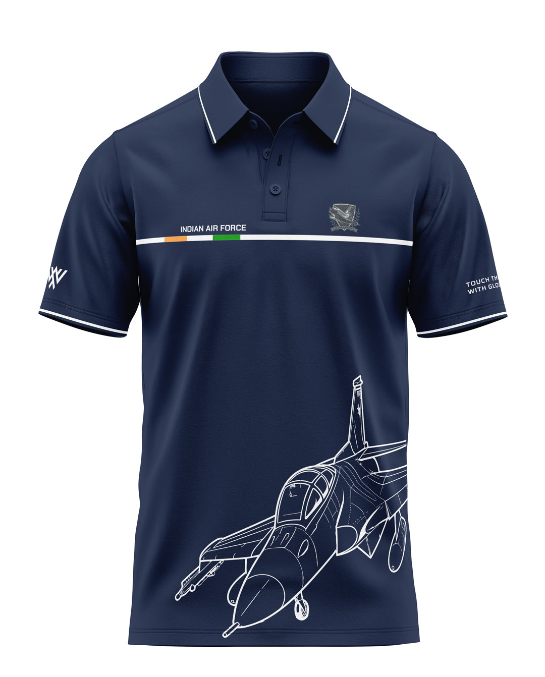 Indian Airforce Prime Polo T-Shirt
