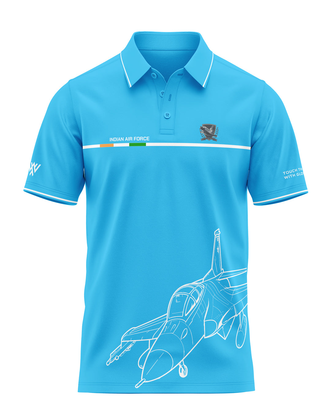Indian Airforce Prime Polo T-Shirt
