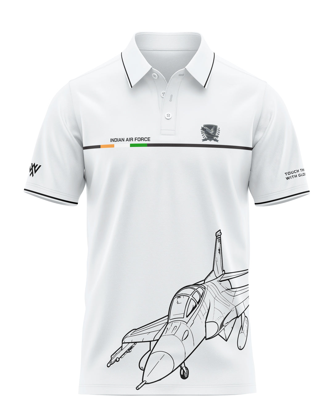 Indian Airforce Prime Polo T-Shirt