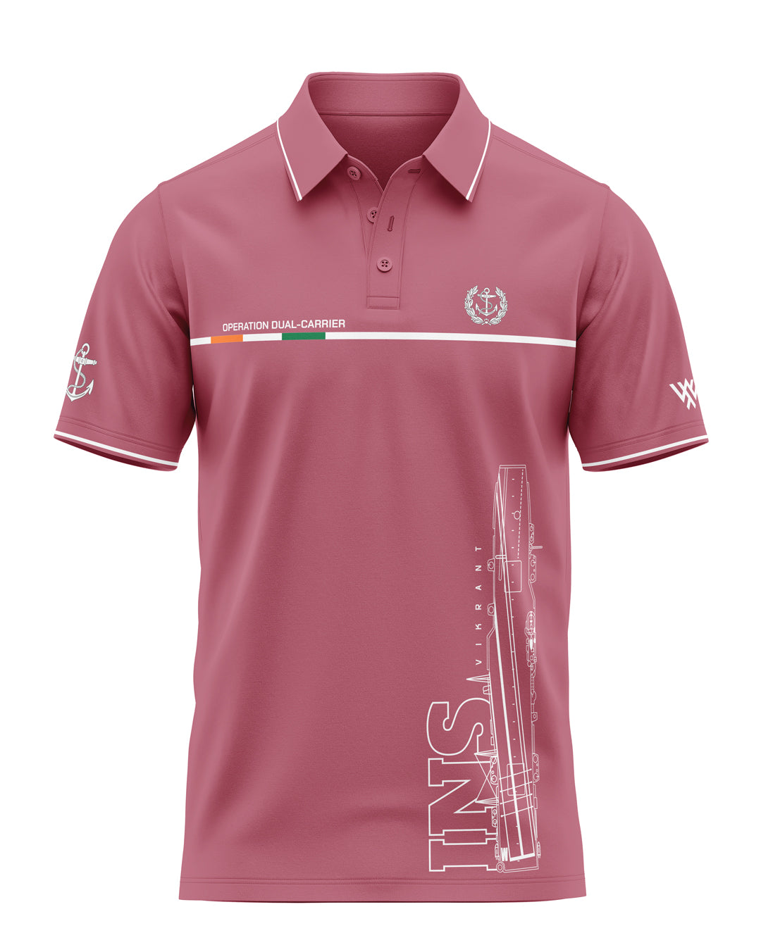 INS Vikrant Prime Polo T-Shirt