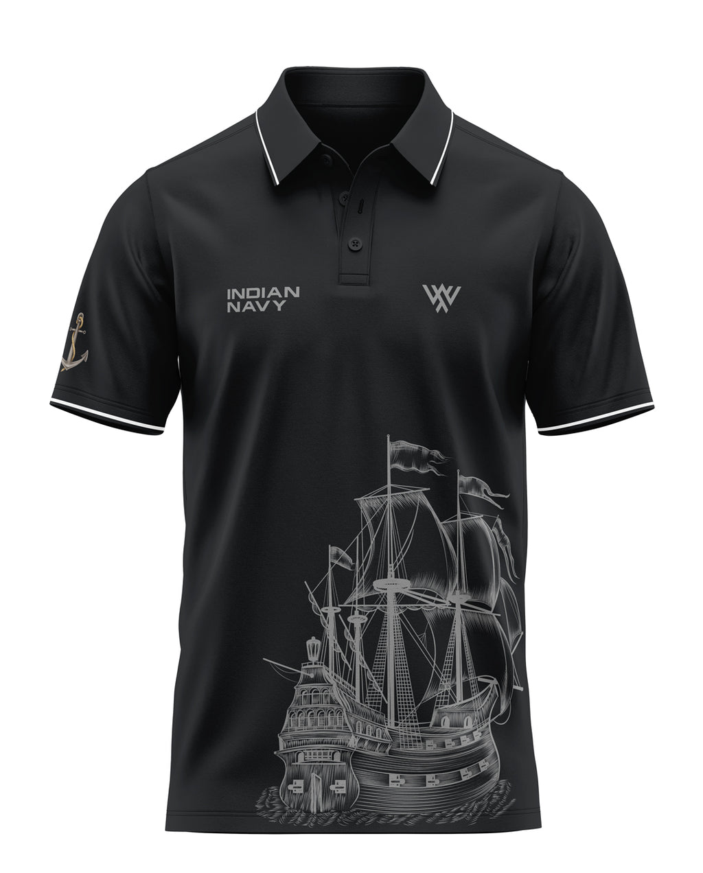 Indian Navy Prime Polo T-Shirt
