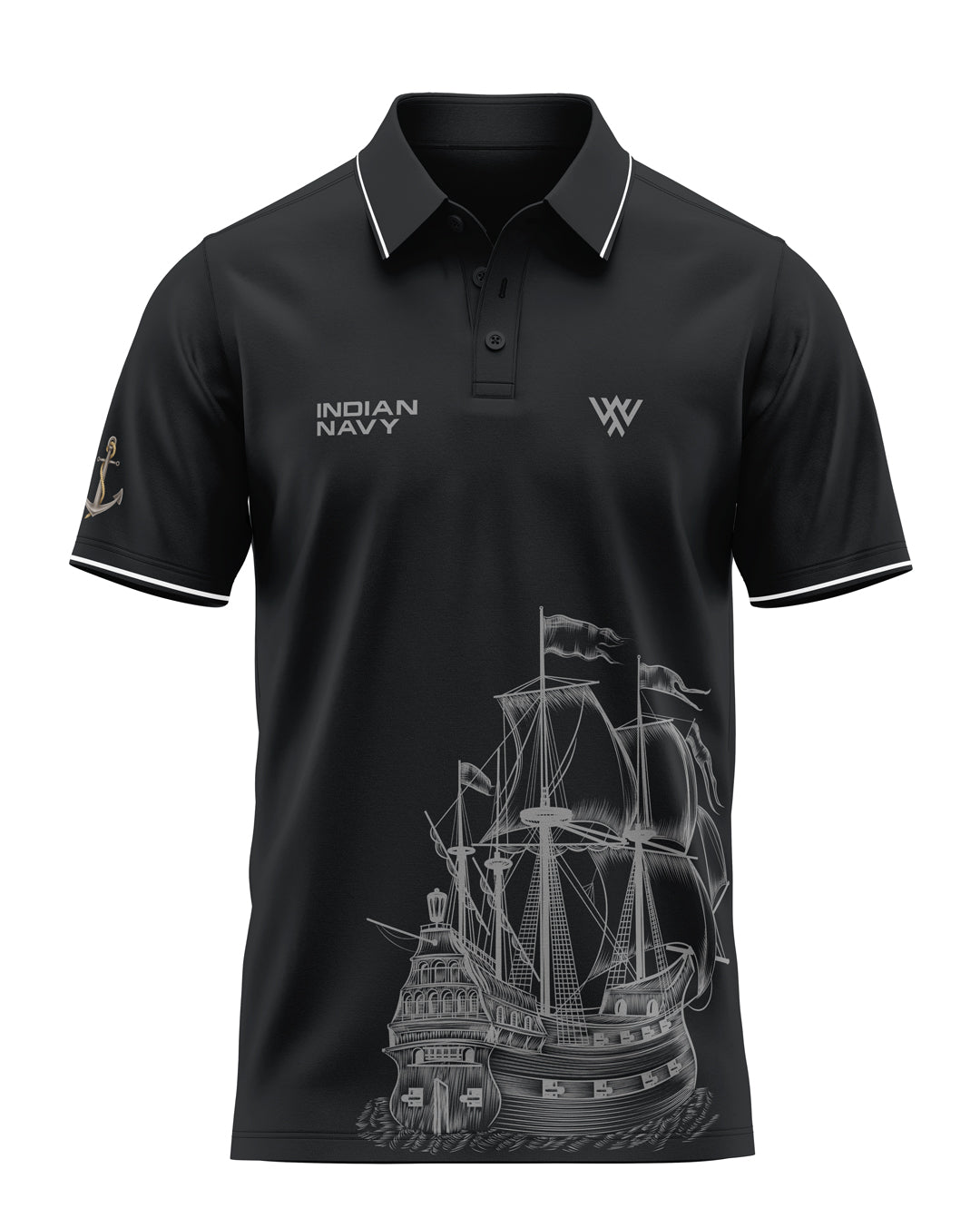 Indian Navy Prime Polo T-Shirt