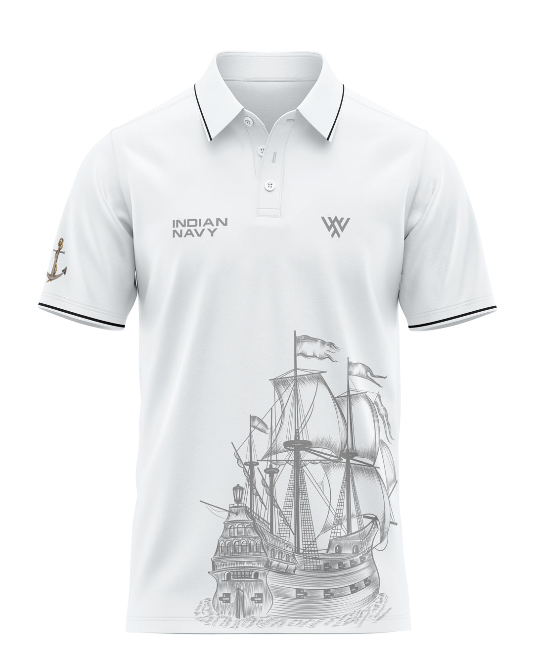 Indian Navy Prime Polo T-Shirt