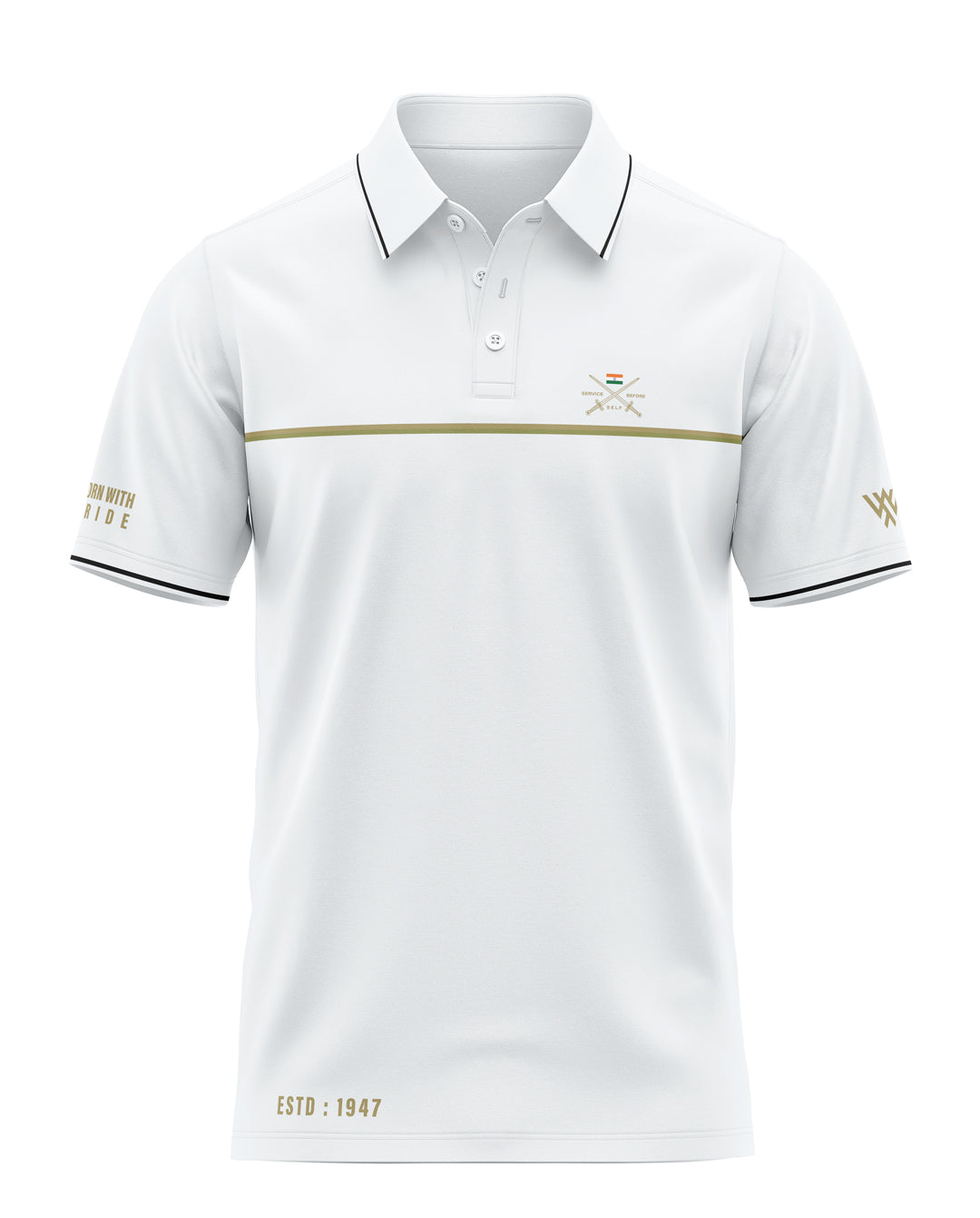 Service Before Self 1947 Prime Polo T-Shirt