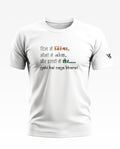 Dil me hai Tiranga Ankho Me Hai Josh Yahi hai Naya Bharat Cotton T-shirt