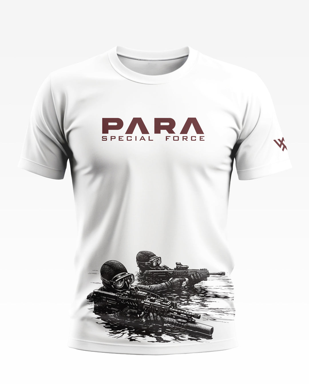 Para Under The Water Soft Cotton T-shirt