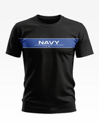 Navy Where Waves Meet Soft Cotton T-shirt