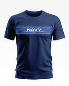Navy Where Waves Meet Soft Cotton T-shirt