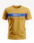 Navy Where Waves Meet Soft Cotton T-shirt